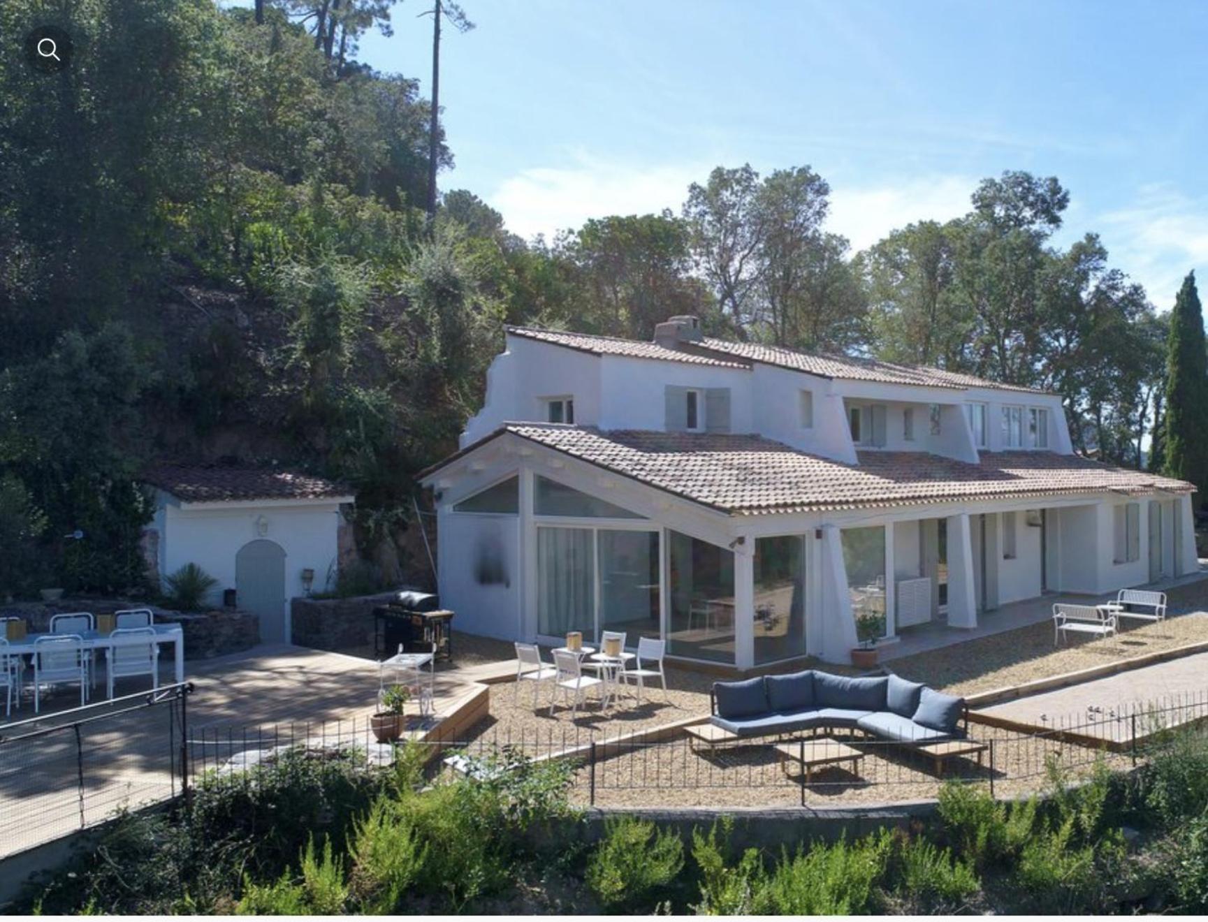 Villa Ormarine, Vue Exceptionnelle Sur La Baie De Cannes Et Le Mercantour Лез-Адре-де-л'Естерель Екстер'єр фото