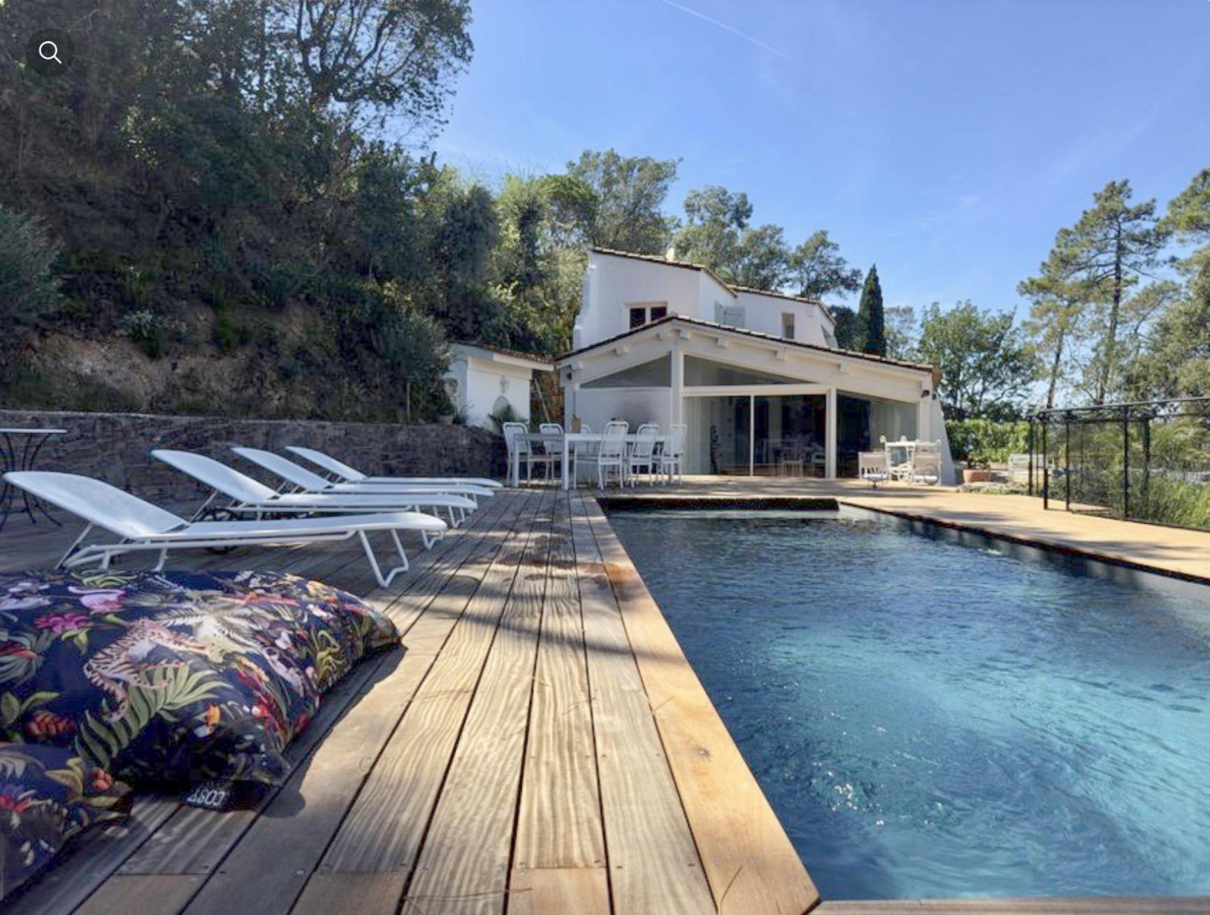 Villa Ormarine, Vue Exceptionnelle Sur La Baie De Cannes Et Le Mercantour Лез-Адре-де-л'Естерель Екстер'єр фото