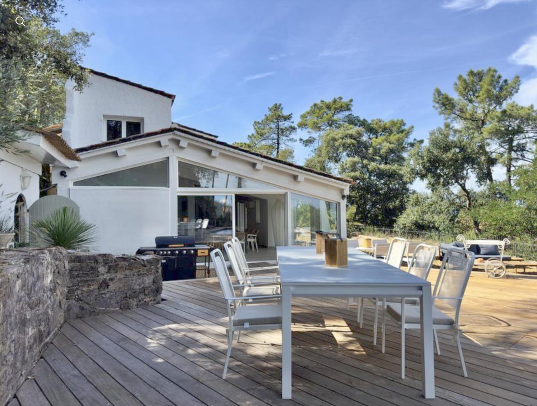 Villa Ormarine, Vue Exceptionnelle Sur La Baie De Cannes Et Le Mercantour Лез-Адре-де-л'Естерель Екстер'єр фото